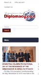 Mobile Screenshot of diplomacy.co.il